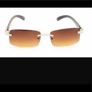 Buffalo horn style glasses